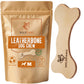 Wildfang® Leather Dog Toy, Medium – Soft Dog Chew Toys for Gentle Chewers, Puppies, Senior or Older Dogs with Sensitive Teeth – Non-Toxic, Stuffless, 5mm Leather Dog Bone for Dogs 22–33 lbs, Pack of 1