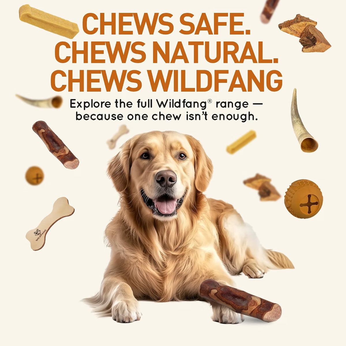 Olive Wood Dog Chew – Natural Chew Stick with Olive Oil