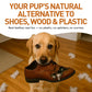 Wildfang® Leather Dog Toy, Medium – Soft Dog Chew Toys for Gentle Chewers, Puppies, Senior or Older Dogs with Sensitive Teeth – Non-Toxic, Stuffless, 5mm Leather Dog Bone for Dogs 22–33 lbs, Pack of 1