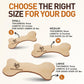 Natural Leather Dog Chew Bone – Vegetable-Tanned Cowhide